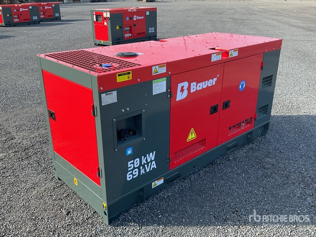 2025 Bauer Generatoren GFS-50 ATS 62.5 kVA (Unused) Generator Set - Gerador elétrico: foto 3 2025 Bauer Generatoren GFS-50 ATS 62.5 kVA (Unused) Generator Set - Gerador elétrico: foto 3