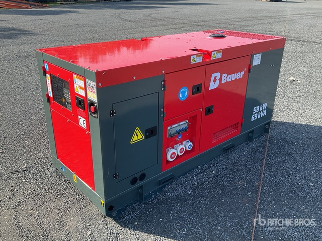 2025 Bauer Generatoren GFS-50 ATS 62.5 kVA (Unused) Generator Set - Gerador elétrico: foto 1 2025 Bauer Generatoren GFS-50 ATS 62.5 kVA (Unused) Generator Set - Gerador elétrico: foto 1