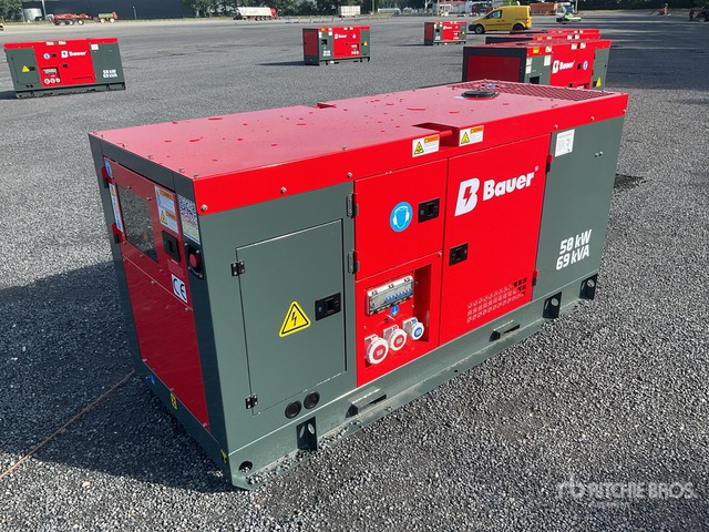 2025 Bauer Generatoren GFS-50 ATS 62.5 kVA (Unused) Generator Set - Gerador elétrico: foto 1 2025 Bauer Generatoren GFS-50 ATS 62.5 kVA (Unused) Generator Set - Gerador elétrico: foto 1