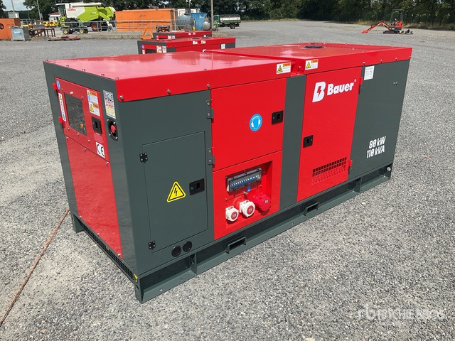 2025 Bauer Generatoren GFS-80 ATS 100 kVA (Unused) Generator Set - Gerador elétrico: foto 3 2025 Bauer Generatoren GFS-80 ATS 100 kVA (Unused) Generator Set - Gerador elétrico: foto 3