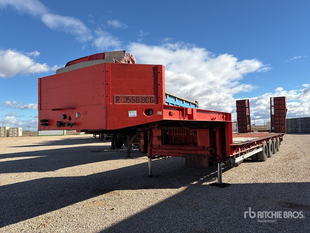 1997 Goldhofer STPA4-42/80 42 ton Quad/A Lowboy Trailer - Reboque baixa: foto 1 1997 Goldhofer STPA4-42/80 42 ton Quad/A Lowboy Trailer - Reboque baixa: foto 1
