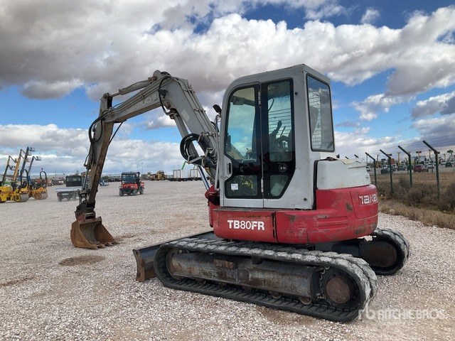 2003 Takeuchi TB80FR Tracked Excavator - Escavadora de rastos: foto 2 2003 Takeuchi TB80FR Tracked Excavator - Escavadora de rastos: foto 2