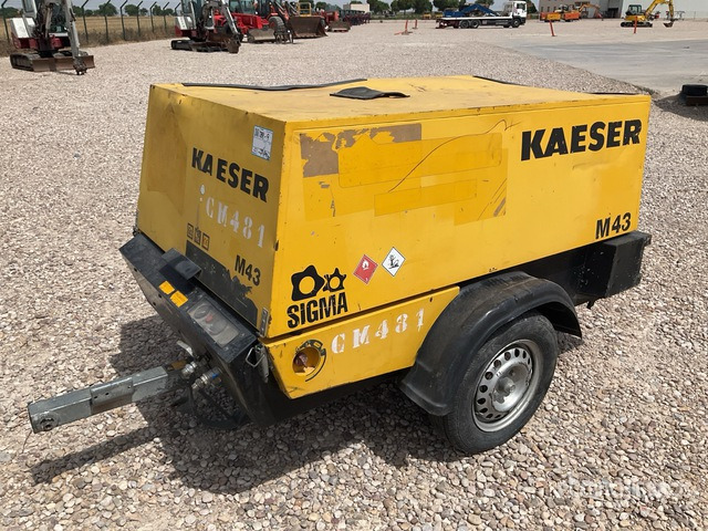 2007 Kaeser M43 Mobile Air Compressor - Compressor de ar: foto 1 2007 Kaeser M43 Mobile Air Compressor - Compressor de ar: foto 1