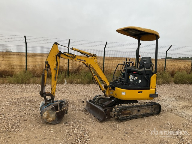 2007 Komatsu PC14R-2 Mini Excavator: <6.6t - Mini escavadeira: foto 1 2007 Komatsu PC14R-2 Mini Excavator: <6.6t - Mini escavadeira: foto 1
