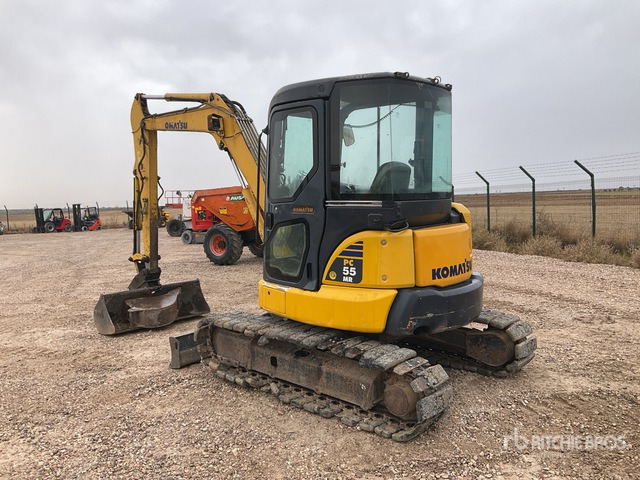 2011 Komatsu PC55MR-3 Mini Excavator: <6.6t - Mini escavadeira: foto 4 2011 Komatsu PC55MR-3 Mini Excavator: <6.6t - Mini escavadeira: foto 4