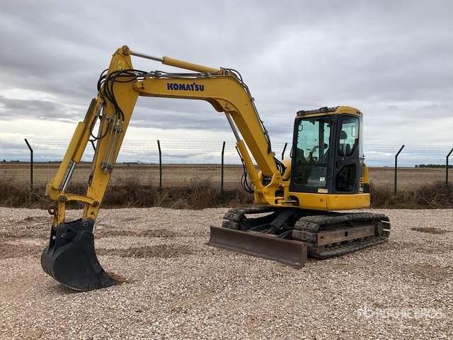 2011 Komatsu PC80MR-3 Mini Excavator: <6.6t - Mini escavadeira: foto 1 2011 Komatsu PC80MR-3 Mini Excavator: <6.6t - Mini escavadeira: foto 1