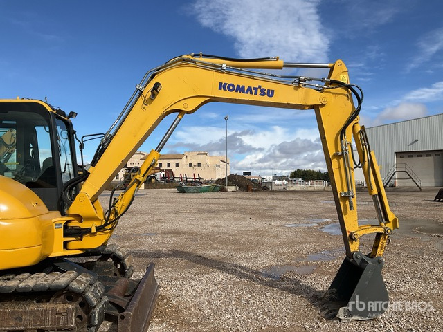 2012 Komatsu PC80MR-3 Mini Excavator: <6.6t - Mini escavadeira: foto 5 2012 Komatsu PC80MR-3 Mini Excavator: <6.6t - Mini escavadeira: foto 5