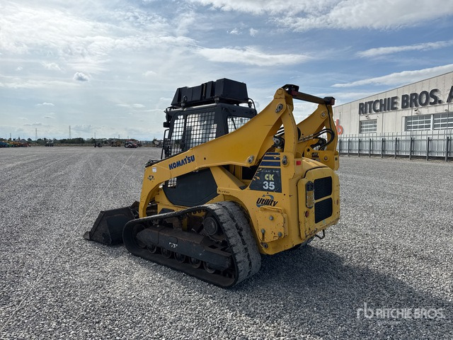 2009 Komatsu CK35 High Flow Compact Track Loader - Mini carregadeira de esteiras: foto 4 2009 Komatsu CK35 High Flow Compact Track Loader - Mini carregadeira de esteiras: foto 4