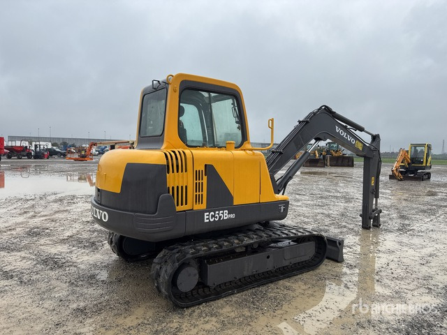 2015 Volvo EC55B Mini Excavator: <6.6t - Mini escavadeira: foto 4 2015 Volvo EC55B Mini Excavator: <6.6t - Mini escavadeira: foto 4