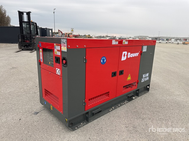 2025 Bauer GFS 16 ATS 16 kW / 20 kVA (Unused) Generator Set - Gerador elétrico: foto 2 2025 Bauer GFS 16 ATS 16 kW / 20 kVA (Unused) Generator Set - Gerador elétrico: foto 2