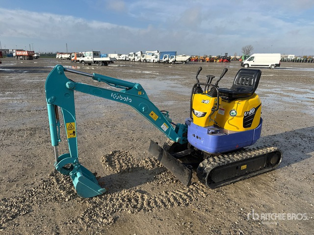 Kubota U-10 Mini Excavator: <6.6t - Mini escavadeira: foto 1 Kubota U-10 Mini Excavator: <6.6t - Mini escavadeira: foto 1