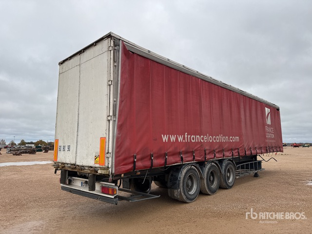 1998 Fruehauf Tri/A Remorque A Rideaux Coulis ... Curtain Side Trailer - Reboque de lona: foto 3 1998 Fruehauf Tri/A Remorque A Rideaux Coulis ... Curtain Side Trailer - Reboque de lona: foto 3