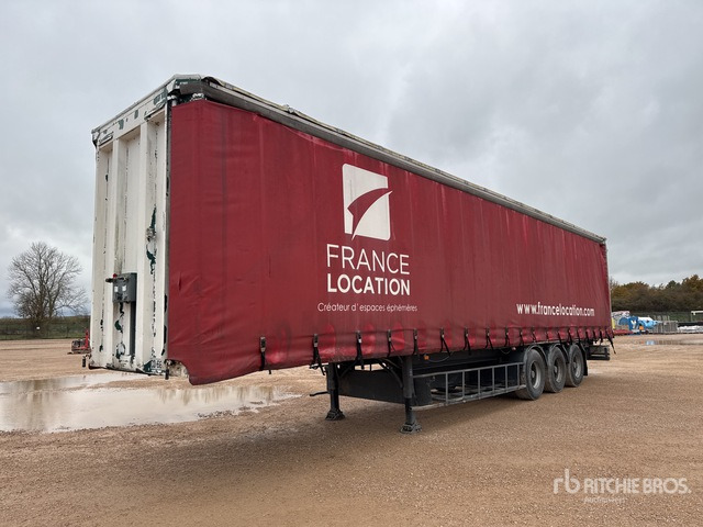 1998 Fruehauf Tri/A Remorque A Rideaux Coulis ... Curtain Side Trailer - Reboque de lona: foto 1 1998 Fruehauf Tri/A Remorque A Rideaux Coulis ... Curtain Side Trailer - Reboque de lona: foto 1
