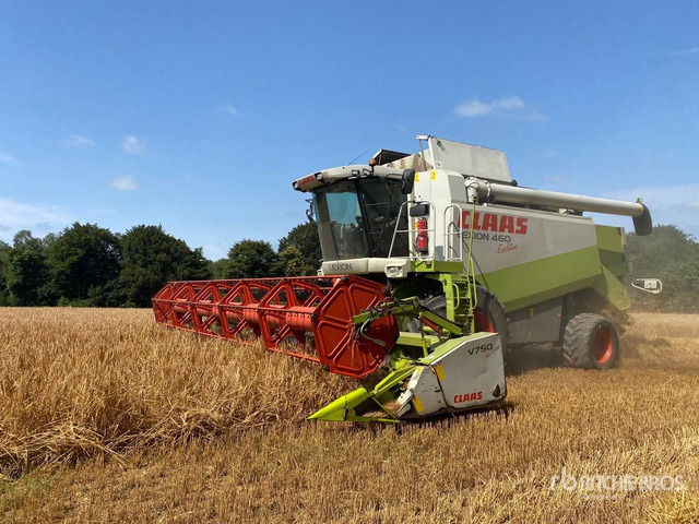 2003 Claas Lexion 460 Evolution Caterpillar C9 engine, with hea ... Combine Harvester - Ceifeira debulhadora: foto 1 2003 Claas Lexion 460 Evolution Caterpillar C9 engine, with hea ... Combine Harvester - Ceifeira debulhadora: foto 1