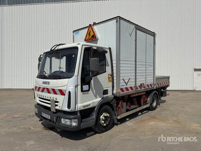 2003 Iveco Eurocargo 100E17 4x2 Camion Porte-Conteneur 4x2 Container Truck - Camião de caixa aberta/ Plataforma: foto 1 2003 Iveco Eurocargo 100E17 4x2 Camion Porte-Conteneur 4x2 Container Truck - Camião de caixa aberta/ Plataforma: foto 1