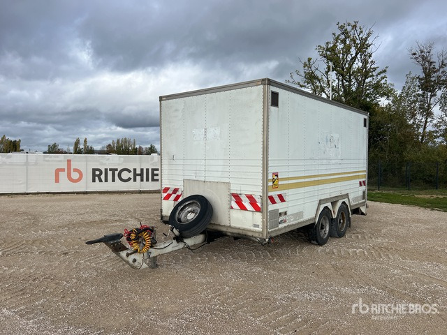 2003 Moiroud TR6000D T/A Remorque 2 Essieux Equipment Trailer - Reboque baixa: foto 1 2003 Moiroud TR6000D T/A Remorque 2 Essieux Equipment Trailer - Reboque baixa: foto 1