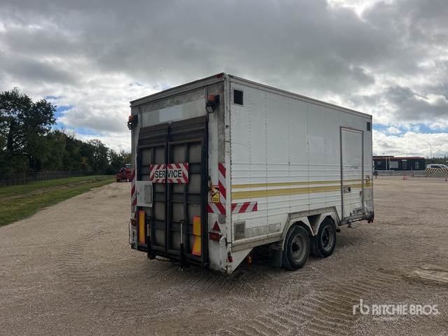 2003 Moiroud TR6000D T/A Remorque 2 Essieux Equipment Trailer - Reboque baixa: foto 3 2003 Moiroud TR6000D T/A Remorque 2 Essieux Equipment Trailer - Reboque baixa: foto 3