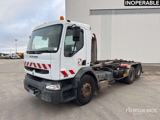 2004 Renault Premium 370dCi 6x2 Camion Ampliroll 6x2 (Inope ... Roll-Off Truck - Caminhão polibenne: foto 2 2004 Renault Premium 370dCi 6x2 Camion Ampliroll 6x2 (Inope ... Roll-Off Truck - Caminhão polibenne: foto 2