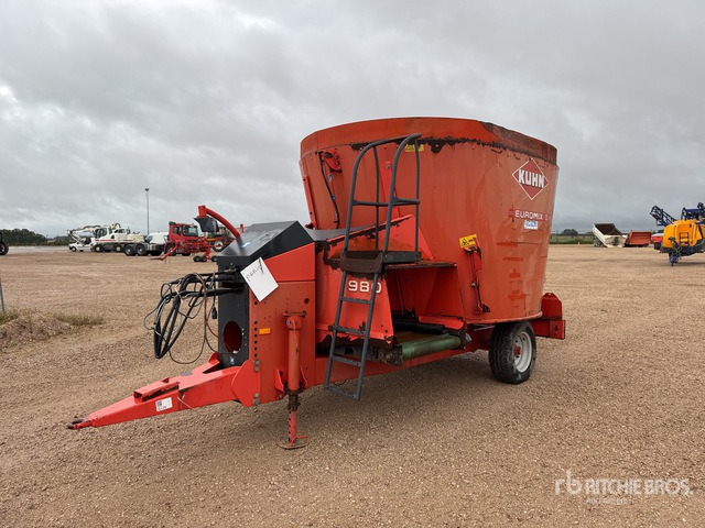 2006 Kuhn Euromix I 980 Melangeuse Distributrice Livestock Feeder - Misturadora Alimentadora: foto 2 2006 Kuhn Euromix I 980 Melangeuse Distributrice Livestock Feeder - Misturadora Alimentadora: foto 2