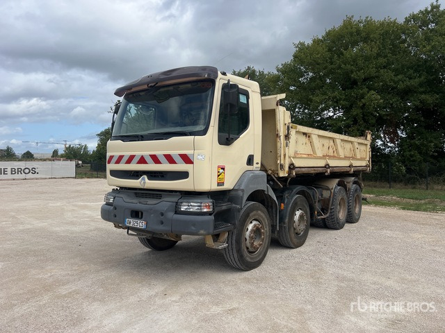 2006 Renault Kerax 370 DCI 8x4 Camion Bi-Benne Tri/A Dump Truck - Caminhão basculante: foto 1 2006 Renault Kerax 370 DCI 8x4 Camion Bi-Benne Tri/A Dump Truck - Caminhão basculante: foto 1