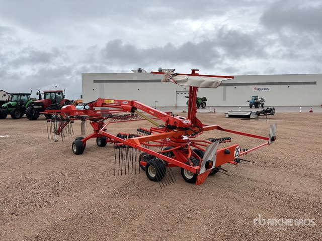 2007 Kuhn GA6522 6 m 2 Rotor Andaineur Hay Rake - Ancinho enleirador: foto 3 2007 Kuhn GA6522 6 m 2 Rotor Andaineur Hay Rake - Ancinho enleirador: foto 3