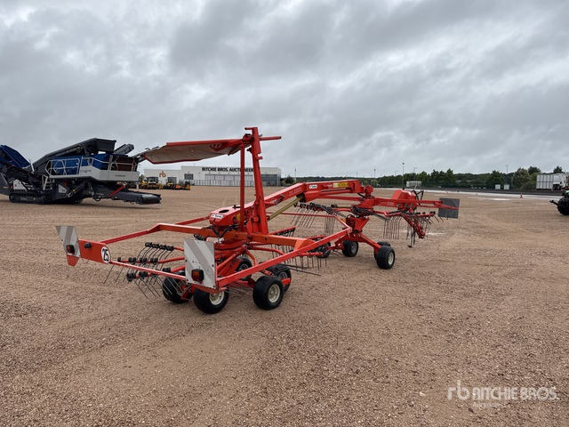 2007 Kuhn GA6522 6 m 2 Rotor Andaineur Hay Rake - Ancinho enleirador: foto 4 2007 Kuhn GA6522 6 m 2 Rotor Andaineur Hay Rake - Ancinho enleirador: foto 4