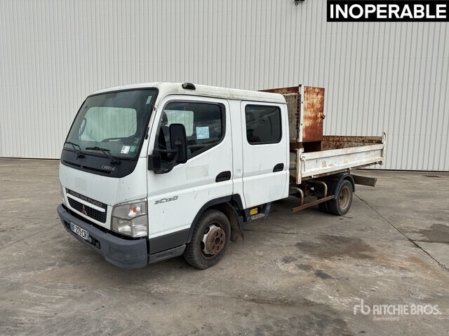 2007 Mitsubishi Canter 3C13D 4x2 Camion Benne (Inoperable) Dump Truck: Light Duty - Caminhão basculante: foto 1 2007 Mitsubishi Canter 3C13D 4x2 Camion Benne (Inoperable) Dump Truck: Light Duty - Caminhão basculante: foto 1