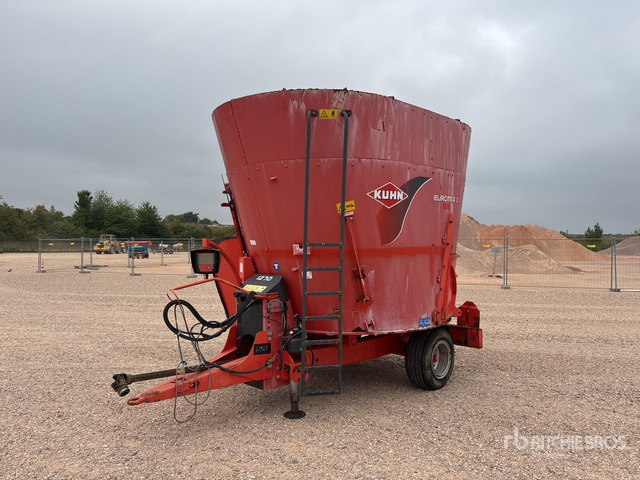 2008 Kuhn Euromix I 1270 Melangeuse Distributrice Livestock Feeder - Misturadora Alimentadora: foto 1 2008 Kuhn Euromix I 1270 Melangeuse Distributrice Livestock Feeder - Misturadora Alimentadora: foto 1