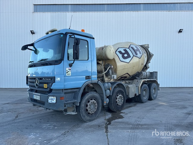 2008 Mercedes-Benz Actros 3236 8x4 Camion Malaxeur 8x4 Mixer Truck - Caminhão betoneira: foto 1 2008 Mercedes-Benz Actros 3236 8x4 Camion Malaxeur 8x4 Mixer Truck - Caminhão betoneira: foto 1