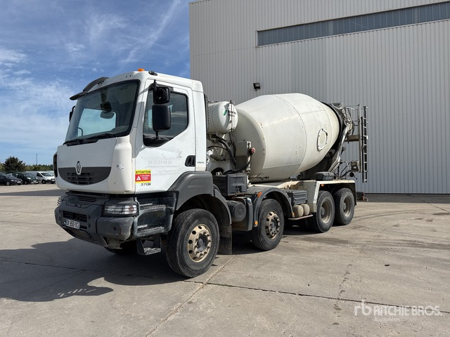 2008 Renault Kerax 370DXi 8x4 Camion Malaxeur Mixer Truck - Caminhão betoneira: foto 1 2008 Renault Kerax 370DXi 8x4 Camion Malaxeur Mixer Truck - Caminhão betoneira: foto 1