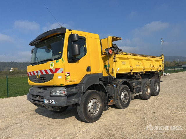 2008 Renault Kerax 450.32 8x4 Crew Cab Camion Benne Tri/A Dump Truck - Caminhão basculante: foto 2 2008 Renault Kerax 450.32 8x4 Crew Cab Camion Benne Tri/A Dump Truck - Caminhão basculante: foto 2