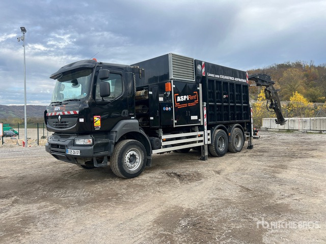 2008 Renault Kerax 450DXi MTS on 6x4 Camion Aspiratrice 6x4 Vacuum Excavator Truck - Caminhão limpa fossa: foto 1 2008 Renault Kerax 450DXi MTS on 6x4 Camion Aspiratrice 6x4 Vacuum Excavator Truck - Caminhão limpa fossa: foto 1