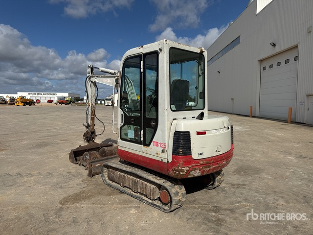 2008 Takeuchi TB125 Mini-Pelle Mini Excavator: <6.6t - Mini escavadeira: foto 3 2008 Takeuchi TB125 Mini-Pelle Mini Excavator: <6.6t - Mini escavadeira: foto 3
