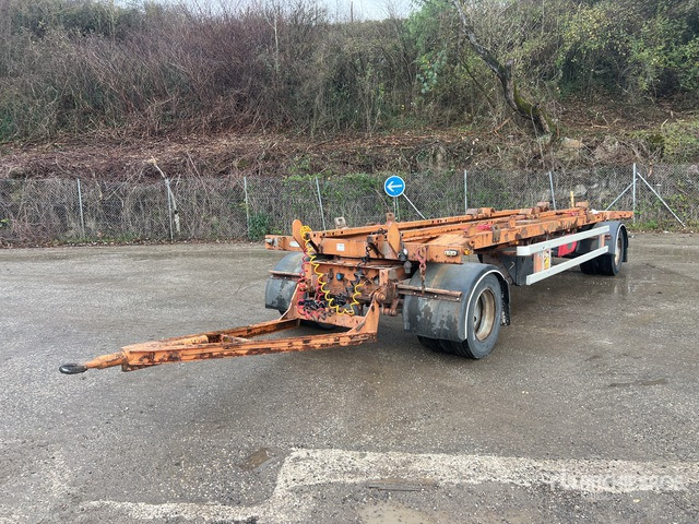 2010 ADOC R2E19CMT 7 m T/A Remorque Ampliroll Container Trailer - Reboque transportador de contêineres/ Caixa móvel: foto 2 2010 ADOC R2E19CMT 7 m T/A Remorque Ampliroll Container Trailer - Reboque transportador de contêineres/ Caixa móvel: foto 2