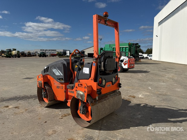 2011 Hamm HD12VV Compacteur Vibrant Tandem Double Drum Roller - Compactador de asfalto: foto 3 2011 Hamm HD12VV Compacteur Vibrant Tandem Double Drum Roller - Compactador de asfalto: foto 3