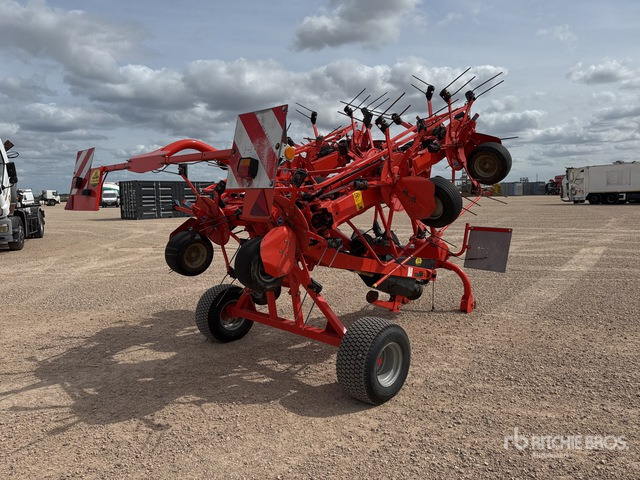 2015 Kuhn GF10802TGII 10.8 m Semi-Mount 10 Rotor Faneuse Hay Tedder - Ancinho enleirador: foto 4 2015 Kuhn GF10802TGII 10.8 m Semi-Mount 10 Rotor Faneuse Hay Tedder - Ancinho enleirador: foto 4
