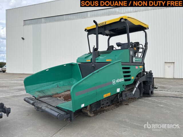 2015 Vogele Super 1800-2 Track Finisseur Sur Chenilles Asphalt Paver - Acabadora: foto 1 2015 Vogele Super 1800-2 Track Finisseur Sur Chenilles Asphalt Paver - Acabadora: foto 1