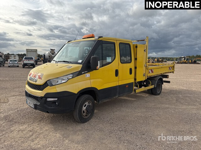 2016 Iveco 35-130 4x2 Camion Benne (Inoperable) S/A Dump Truck - Furgão basculante, Carrinha cabine dupla: foto 2 2016 Iveco 35-130 4x2 Camion Benne (Inoperable) S/A Dump Truck - Furgão basculante, Carrinha cabine dupla: foto 2