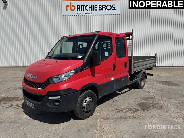 2016 Iveco 35-130 Camion Benne (Inoperable) Dump Truck: Light Duty - Furgão basculante, Carrinha cabine dupla: foto 2 2016 Iveco 35-130 Camion Benne (Inoperable) Dump Truck: Light Duty - Furgão basculante, Carrinha cabine dupla: foto 2
