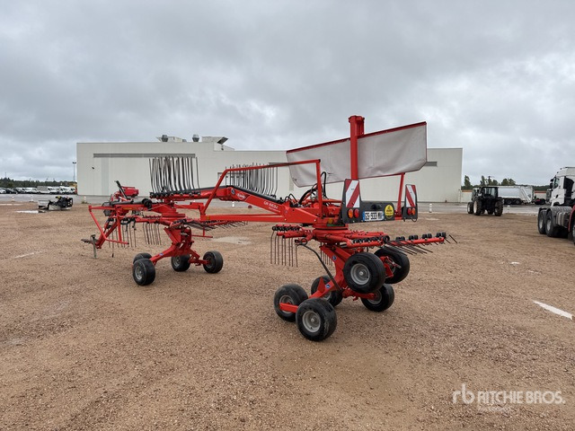 2016 Kuhn GA6632 6.6 m Semi-Mount 2 Rotor Andaineuse Hay Rake - Ancinho enleirador: foto 4 2016 Kuhn GA6632 6.6 m Semi-Mount 2 Rotor Andaineuse Hay Rake - Ancinho enleirador: foto 4