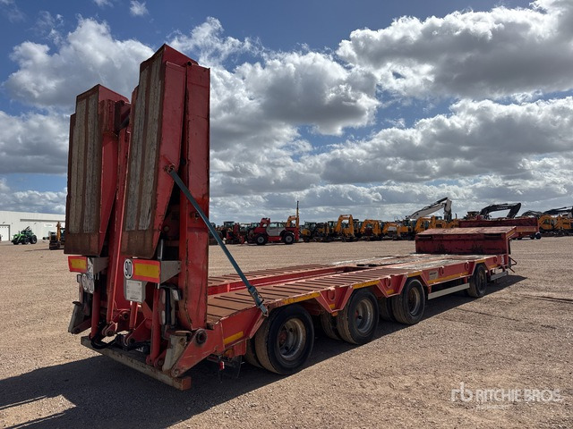 2016 Louault SR44 Quad/A Expandable Axle Semi-Rem ... Lowboy Trailer - Semireboque baixa: foto 4 2016 Louault SR44 Quad/A Expandable Axle Semi-Rem ... Lowboy Trailer - Semireboque baixa: foto 4
