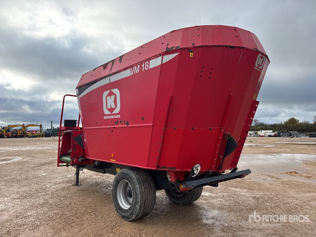 2017 Kongskilde VM18 Melangeuse S/A Livestock Feeder - Misturadora Alimentadora: foto 2 2017 Kongskilde VM18 Melangeuse S/A Livestock Feeder - Misturadora Alimentadora: foto 2