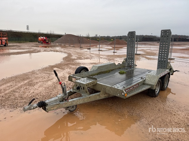 2021 Brian James Trailer P Draw 2400 Remorque 2 Esieux T/A Equipment Trailer - Reboque baixa: foto 1 2021 Brian James Trailer P Draw 2400 Remorque 2 Esieux T/A Equipment Trailer - Reboque baixa: foto 1