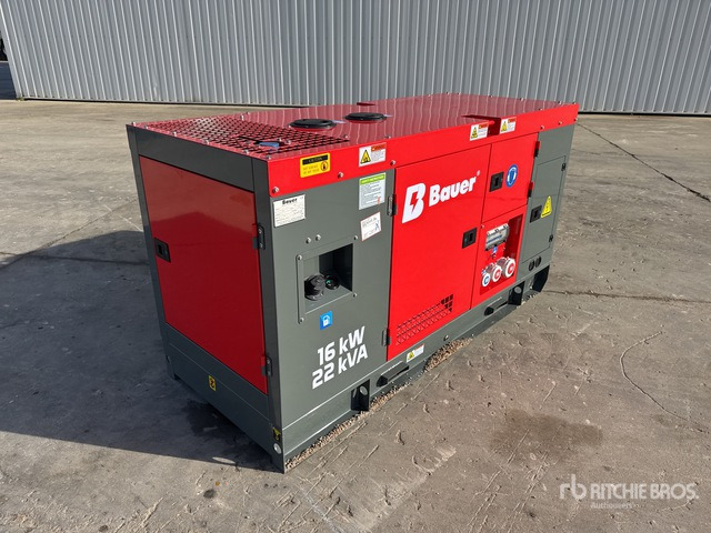 2025 Bauer GFS-16KW 20 kVA Skid-Mounted Groupe Elec ... Generator Set - Gerador elétrico: foto 1 2025 Bauer GFS-16KW 20 kVA Skid-Mounted Groupe Elec ... Generator Set - Gerador elétrico: foto 1