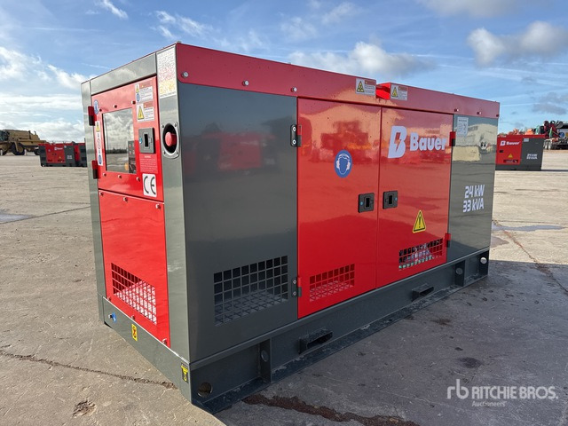 2025 Bauer GFS-24KW 30 kVA Skid-Mounted Groupe Elec ... Generator Set - Gerador elétrico: foto 3 2025 Bauer GFS-24KW 30 kVA Skid-Mounted Groupe Elec ... Generator Set - Gerador elétrico: foto 3