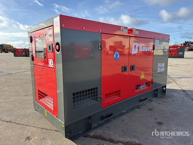 2025 Bauer GFS-24KW 30 kVA Skid-Mounted Groupe Elec ... Generator Set - Gerador elétrico: foto 3 2025 Bauer GFS-24KW 30 kVA Skid-Mounted Groupe Elec ... Generator Set - Gerador elétrico: foto 3