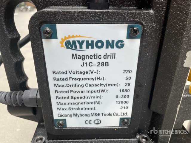 2025 Welgtek J1C-28B Perceuse Magnetique (Non Utilis ... Blasthole Drill - Equipamento de construção: foto 4 2025 Welgtek J1C-28B Perceuse Magnetique (Non Utilis ... Blasthole Drill - Equipamento de construção: foto 4
