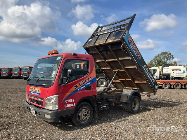 2009 Mitsubishi Canter 3C13-25 SWB 4x2 Flatbed Dump Truck - Caminhão basculante: foto 1 2009 Mitsubishi Canter 3C13-25 SWB 4x2 Flatbed Dump Truck - Caminhão basculante: foto 1