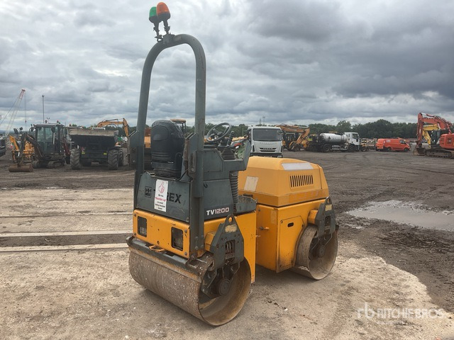 2010 Terex TV1200K Double Drum Roller - Compactador de asfalto: foto 4 2010 Terex TV1200K Double Drum Roller - Compactador de asfalto: foto 4