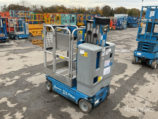 2014 Genie QS15 Vertical Mast Lift - Plataforma de mastro vertical: foto 3 2014 Genie QS15 Vertical Mast Lift - Plataforma de mastro vertical: foto 3